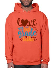 love my third grade tribe 524# - third grade- Hoodie