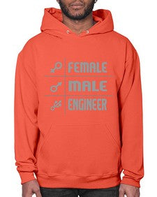male female engineer 1084# - engineer- Hoodie