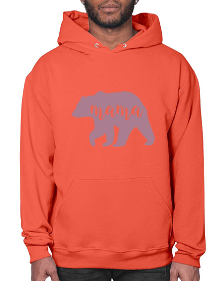 mama bear 175# - bears - animals- Hoodie