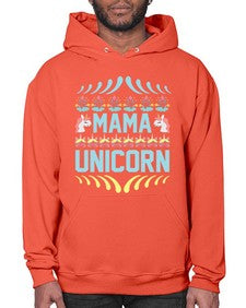 mama unicorn 293# - unicorn- Hoodie