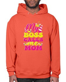my boss calls me mom 312# - unicorn- Hoodie
