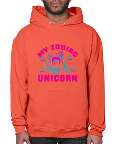 my zodiac sign is unicorn 326# - unicorn- Hoodie