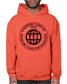 nurse takes dc design 1200# - nurse- Hoodie