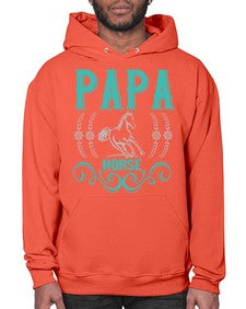 papa horse Style 26# - horse- Hoodie