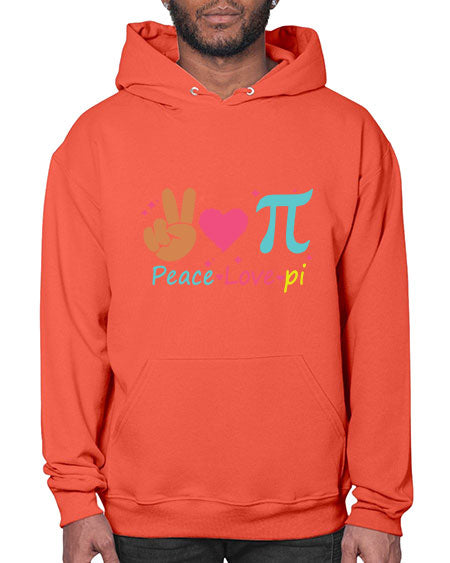 peace love pi 30# - pi- Hoodie