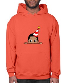 peekaboo afro birthday boy 21# - black boys or men- Hoodie