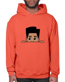 peekaboo boy 18# - black boys or men- Hoodie