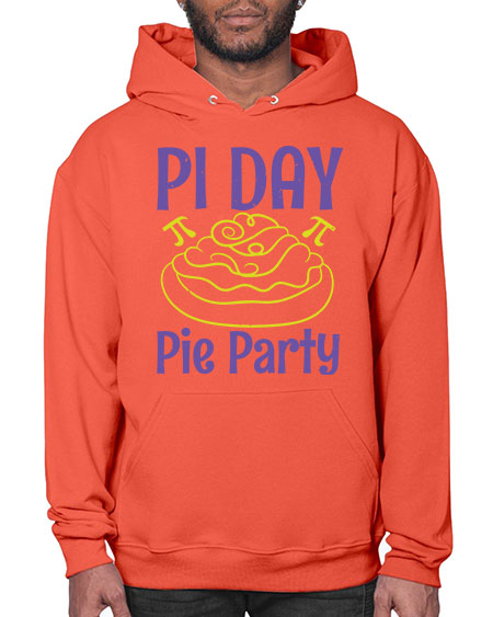 pi day pie party 38# - pi- Hoodie