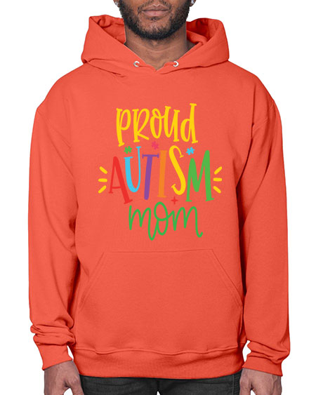 proud autism mom Style 35# - autism- Hoodie