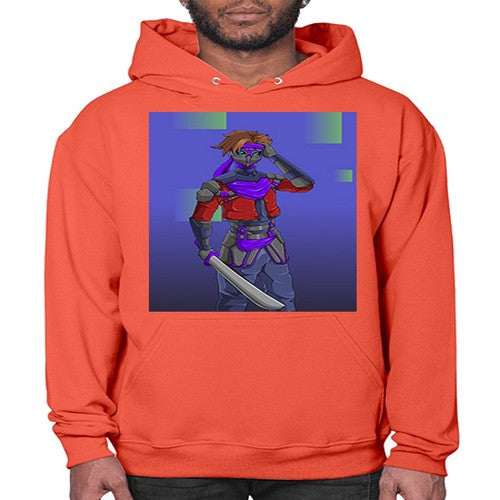 robber bring knife156# - anime- Hoodie