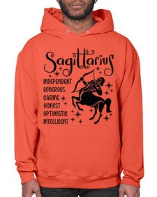 sagittarius 397# - sagittarius- Hoodie