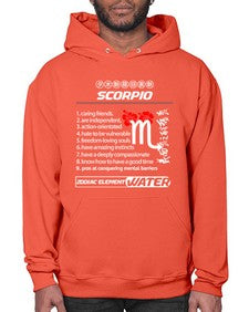 scorpio 456# - scorpio- Hoodie