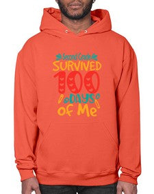second Grade survived one hundred days of me 835# - one hundred days- Hoodie