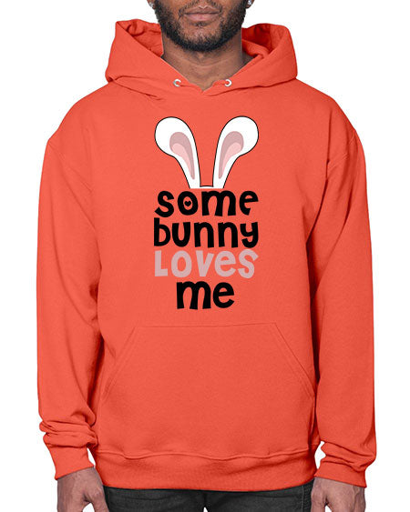 some bunny loves me - rabbit- Hoodie
