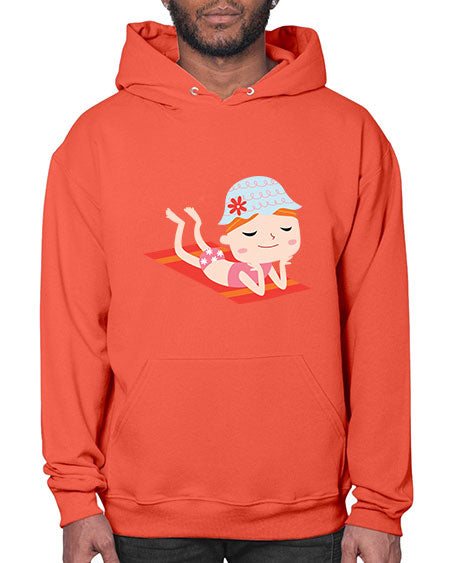 summer characters 59# - summer- Hoodie