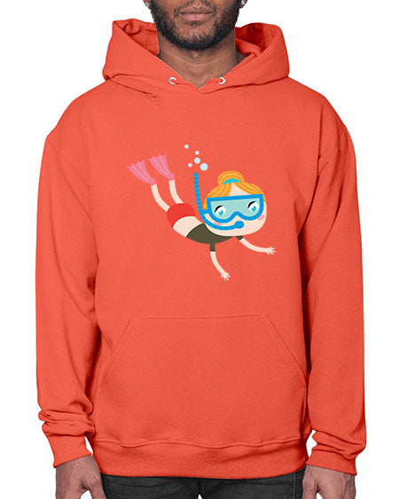 summer characters 61# - summer- Hoodie