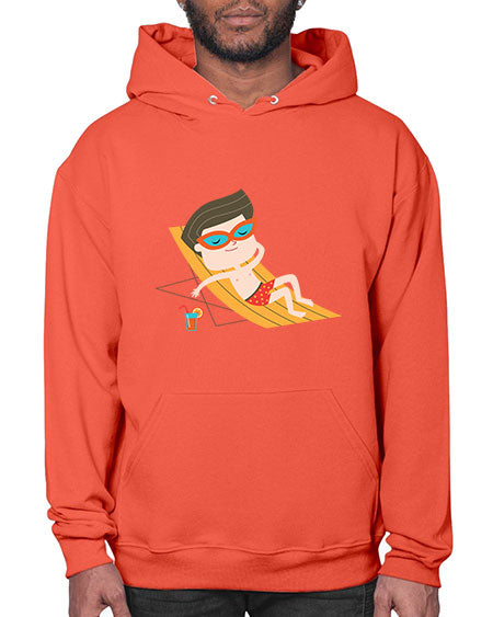 summer characters 62# - summer- Hoodie