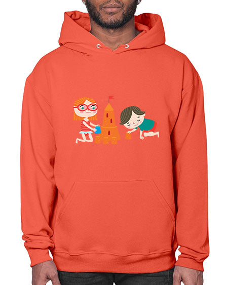 summer characters 66# - summer- Hoodie