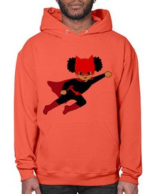 super kids girl 7# - black girls or women- Hoodie