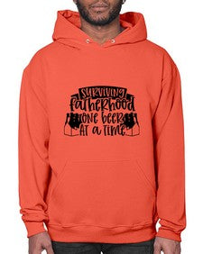 surviving fatherhood one beer at a time 1594# - beer- Hoodie