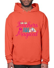 teachers are magical 429# - unicorn- Hoodie