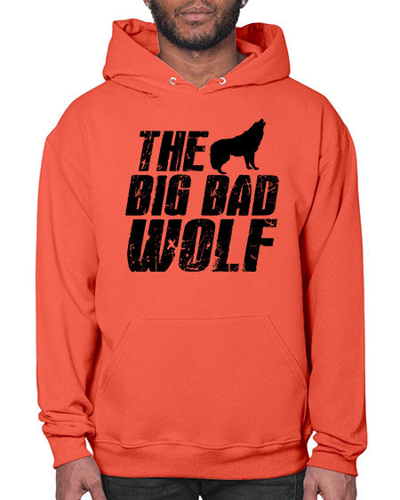the big bad wolf - wolf- Hoodie