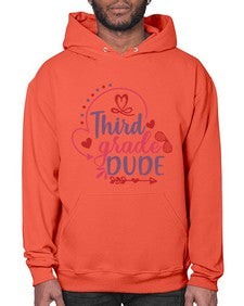 third grade dude 955# - third grade- Hoodie