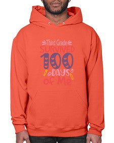 thirdgrade survived one hundred days of me 980# - third grade- Hoodie
