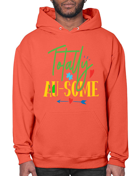 totally ausome Style 1# - autism- Hoodie