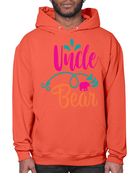 uncle bear 283# - bears - animals- Hoodie