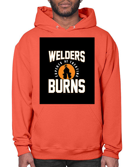 welders experts at treating burns 1621# - welder- Hoodie
