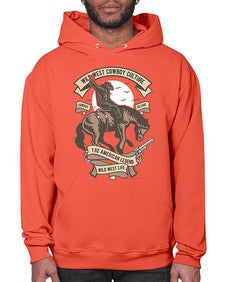wild west cowboy culture 1249# - western- Hoodie