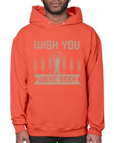 wish you were beerr 1785# - beer- Hoodie