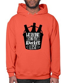 working on my bucket list 1788# - beer- Hoodie