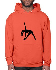 yoga pose  631# - yoga- Hoodie