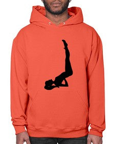 yoga pose  632# - yoga- Hoodie