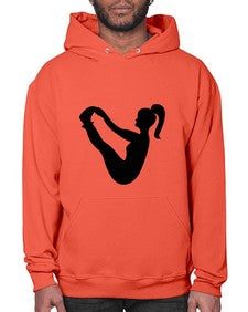yoga pose  633# - yoga- Hoodie