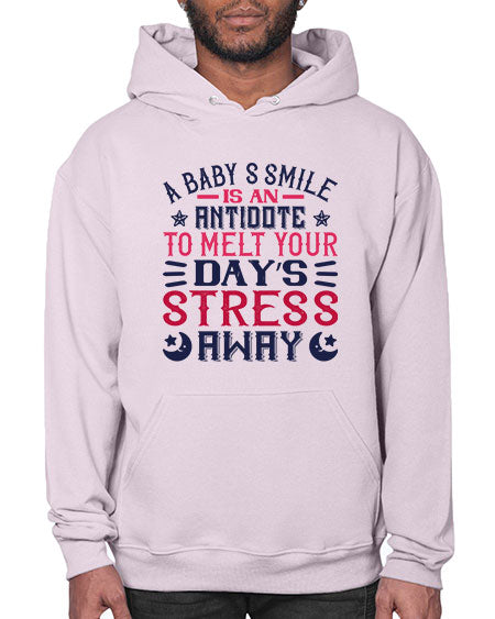 A baby’s smile is an antidote to melt your day’s stress away Style 265# - baby- Hoodie