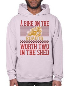 A bike on the worth two in the shet 1# - motorcycle- Hoodie