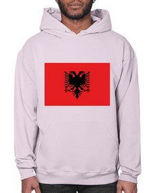 Albania 300# - world flags- Hoodie