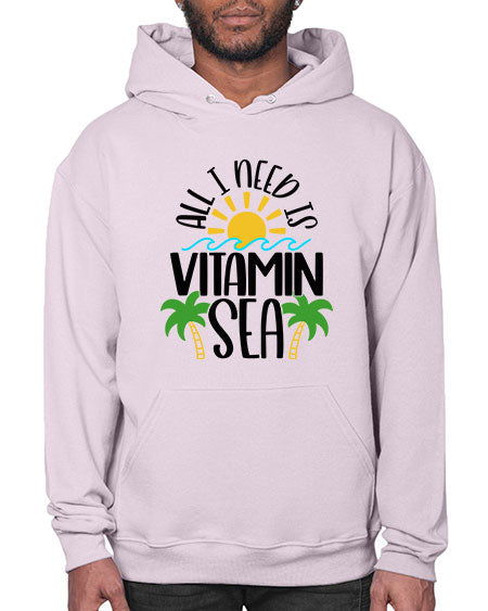 All I Need Is Vitamin Sea Style 56# - summer- Hoodie