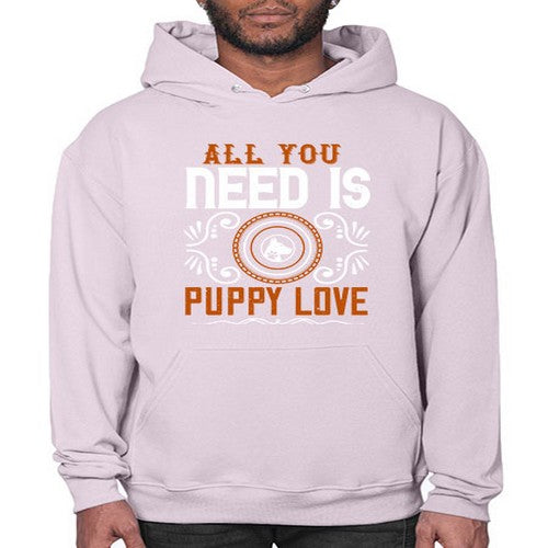 All you need is puppy love Style 155# - dogs- Hoodie