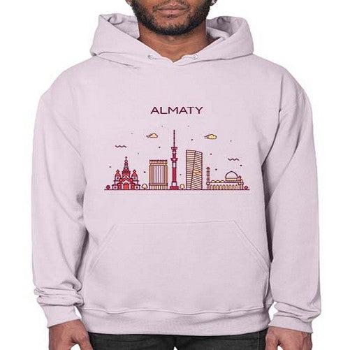 Almaty 308# - cities- Hoodie