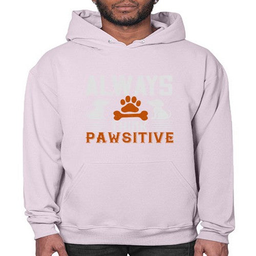 Always Think Pawsitive Style 133# - dogs- Hoodie