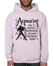 Aquarius 64# - aquarius- Hoodie