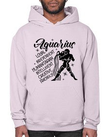 Aquarius 72# - aquarius- Hoodie