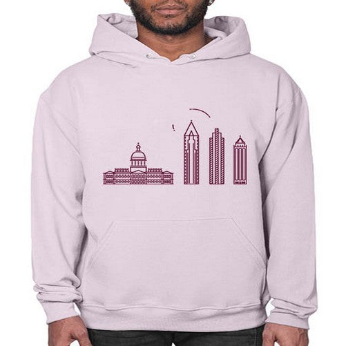 Atlanta 373# - cities- Hoodie