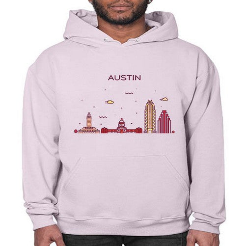 AustinTX 382# - cities- Hoodie