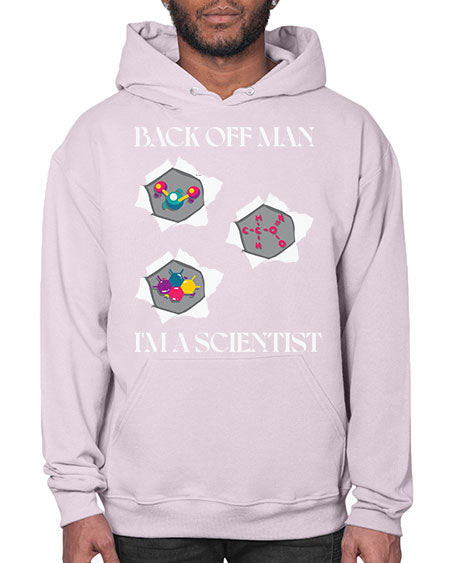 BackOffManImAScientistSkinite Scientist Skinite 289# - general science- Hoodie