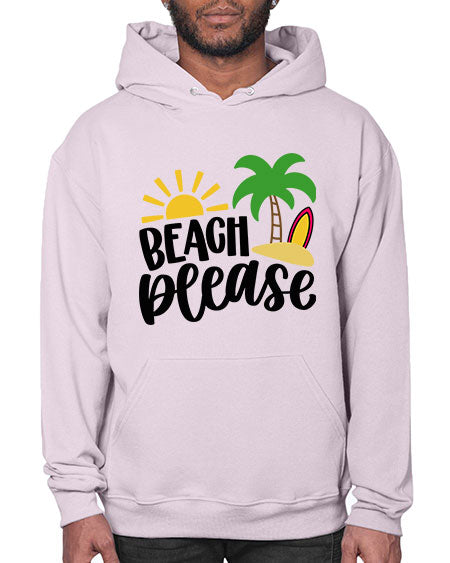 Beach Please Style 51# - summer- Hoodie